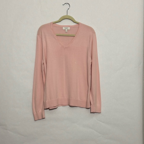 ✨ Banana Republic Forever Sweater – Women’s Large – Soft Blush Pink ✨ - Picture 6 of 6